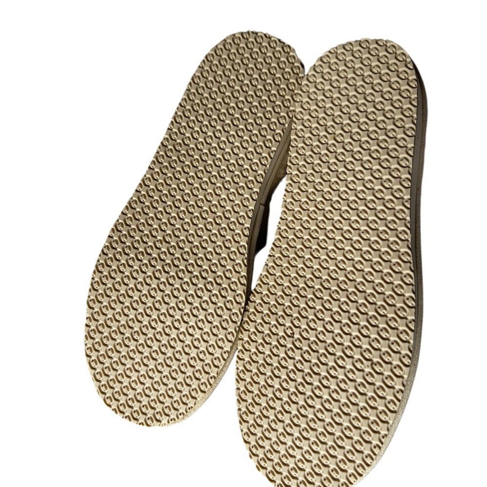 L.L. Bean Tan Suede Slip-On Loafers with Warm Lining - Picture 7 of 8